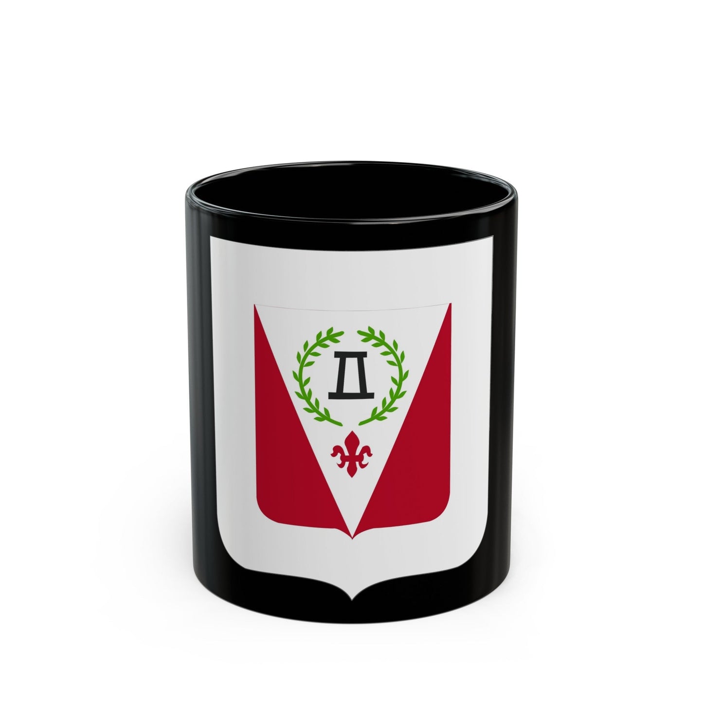 83 Engineer Battalion 2 (U.S. Army) Black Coffee Mug-11oz-The Sticker Space