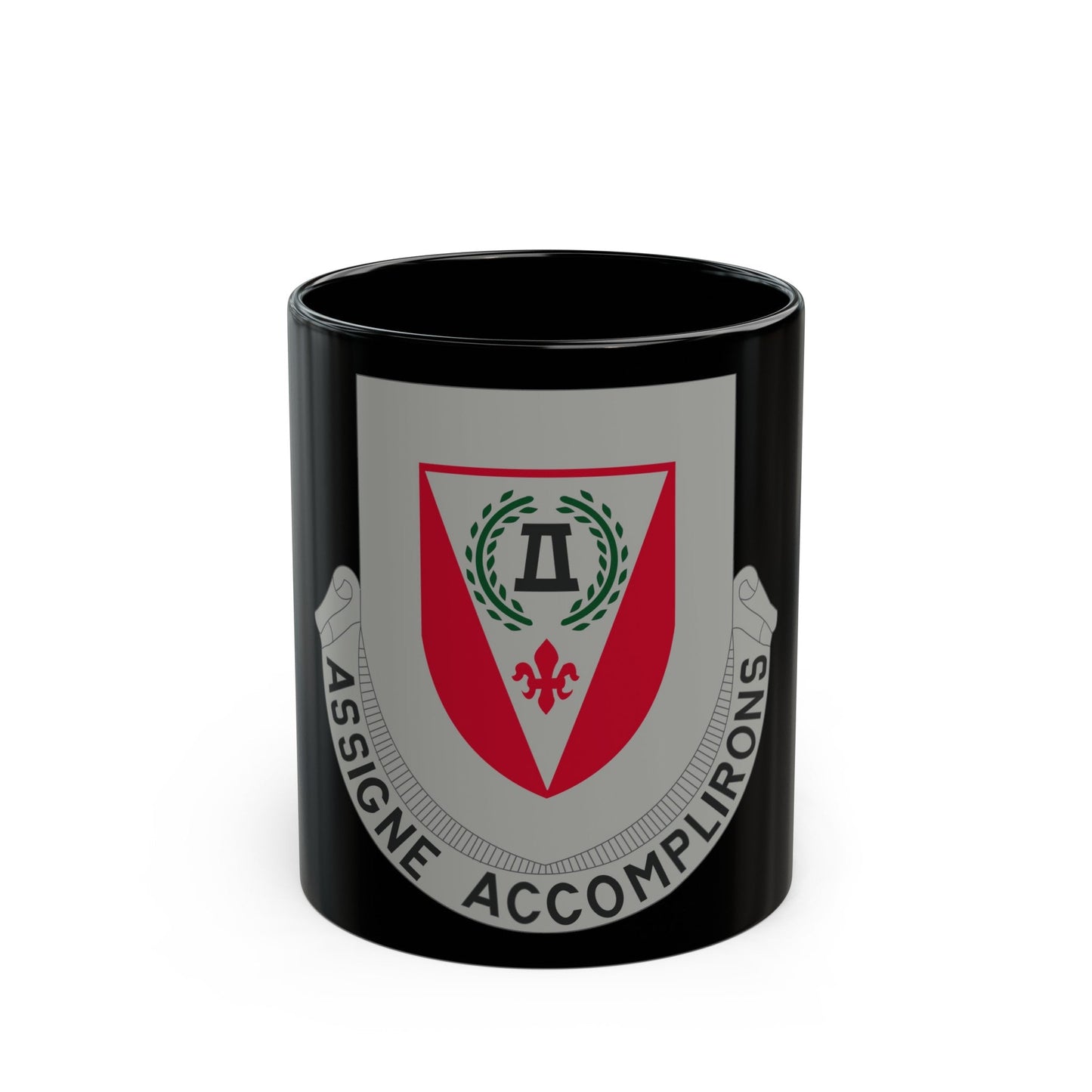 83 Engineer Battalion (U.S. Army) Black Coffee Mug-11oz-The Sticker Space