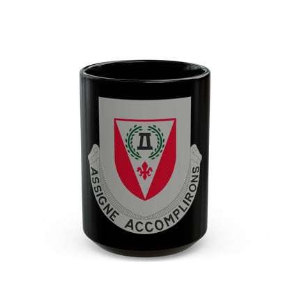 83 Engineer Battalion (U.S. Army) Black Coffee Mug-15oz-The Sticker Space