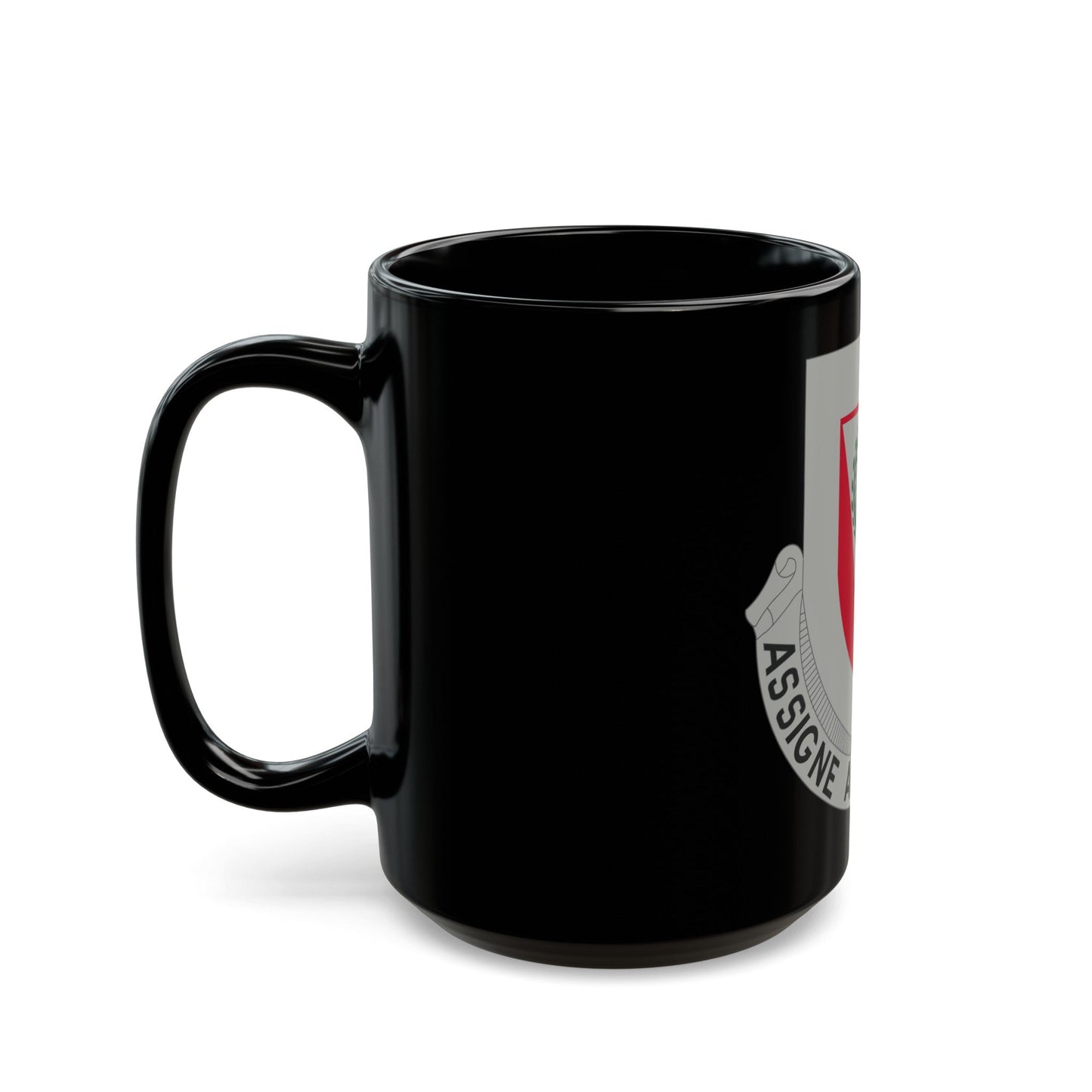 83 Engineer Battalion (U.S. Army) Black Coffee Mug-The Sticker Space