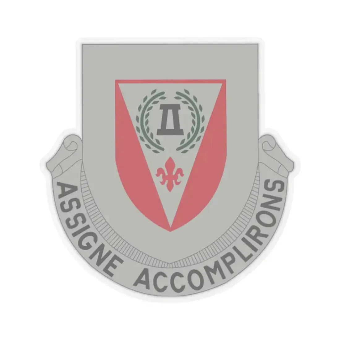 83 Engineer Battalion (U.S. Army) STICKER Vinyl Kiss-Cut Decal 2 Inch Transparent - The Sticker Space