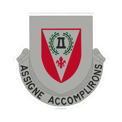 83 Engineer Battalion (U.S. Army) STICKER Vinyl Kiss-Cut Decal 2 Inch White - The Sticker Space