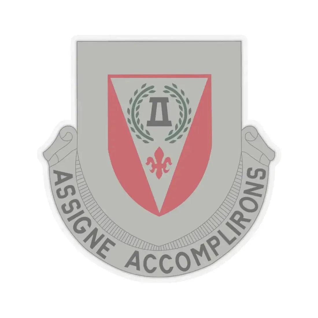 83 Engineer Battalion (U.S. Army) STICKER Vinyl Kiss-Cut Decal 3 Inch Transparent - The Sticker Space