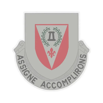 83 Engineer Battalion (U.S. Army) STICKER Vinyl Kiss-Cut Decal 3 Inch Transparent - The Sticker Space