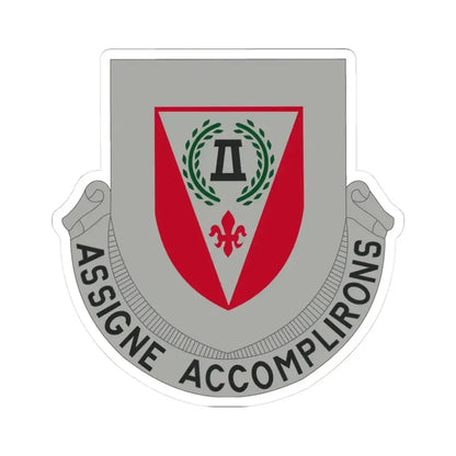 83 Engineer Battalion (U.S. Army) STICKER Vinyl Kiss-Cut Decal 3 Inch White - The Sticker Space