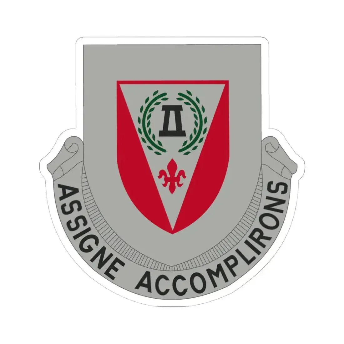 83 Engineer Battalion (U.S. Army) STICKER Vinyl Kiss-Cut Decal 4 Inch White - The Sticker Space