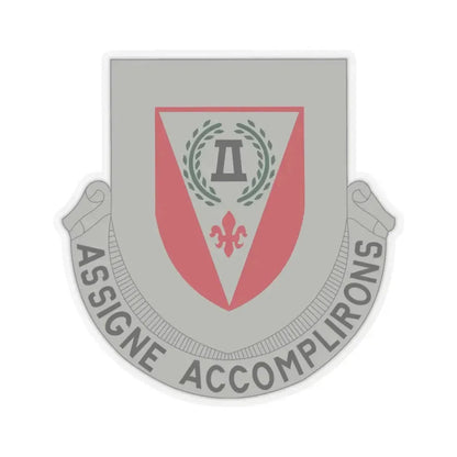 83 Engineer Battalion (U.S. Army) STICKER Vinyl Kiss-Cut Decal 6 Inch Transparent - The Sticker Space