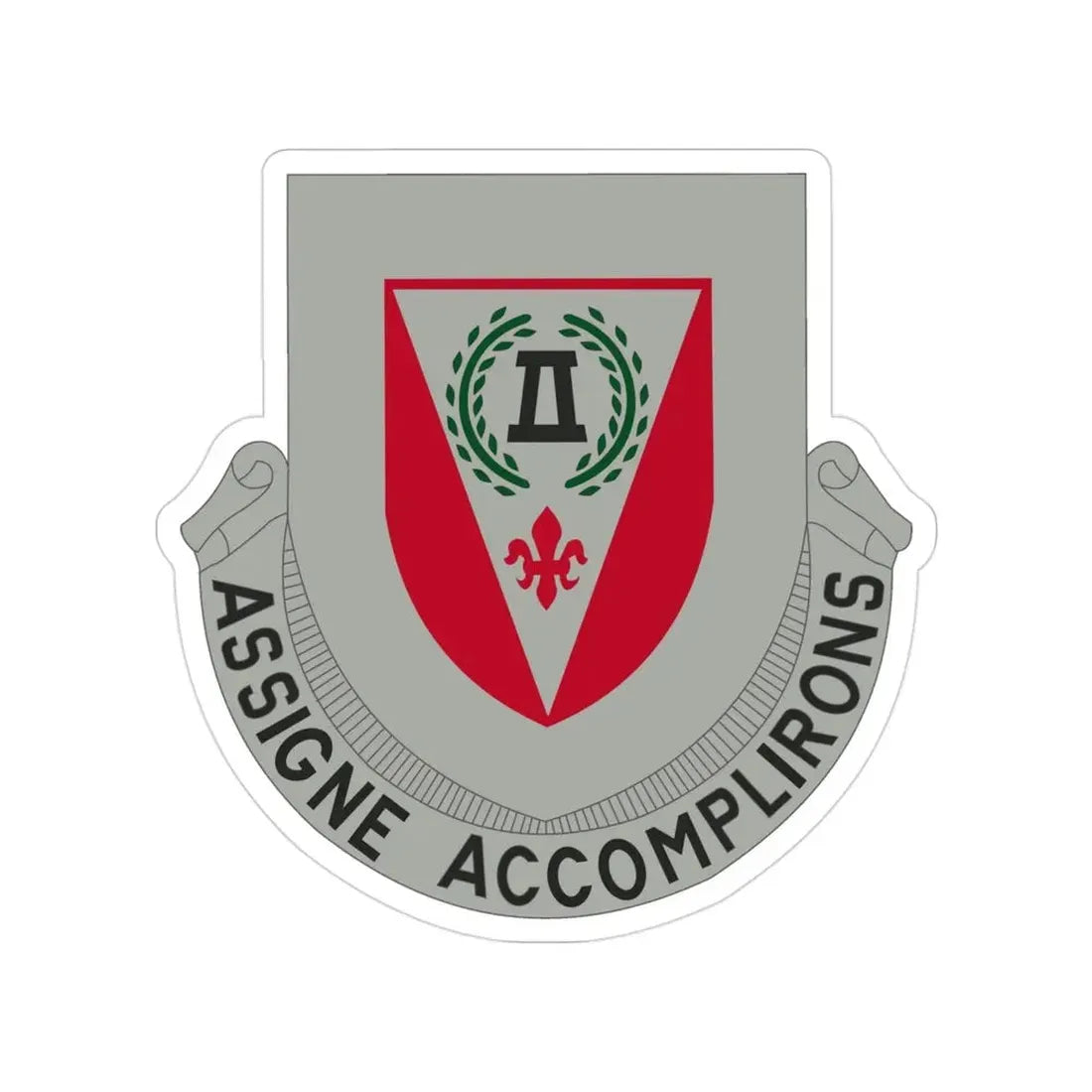 83 Engineer Battalion (U.S. Army) Transparent STICKER Die-Cut Vinyl Decal - The Sticker Space