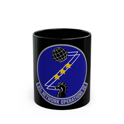 83 Network Operations Squadron ACC (U.S. Air Force) Black Coffee Mug-11oz-The Sticker Space