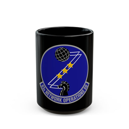 83 Network Operations Squadron ACC (U.S. Air Force) Black Coffee Mug-15oz-The Sticker Space