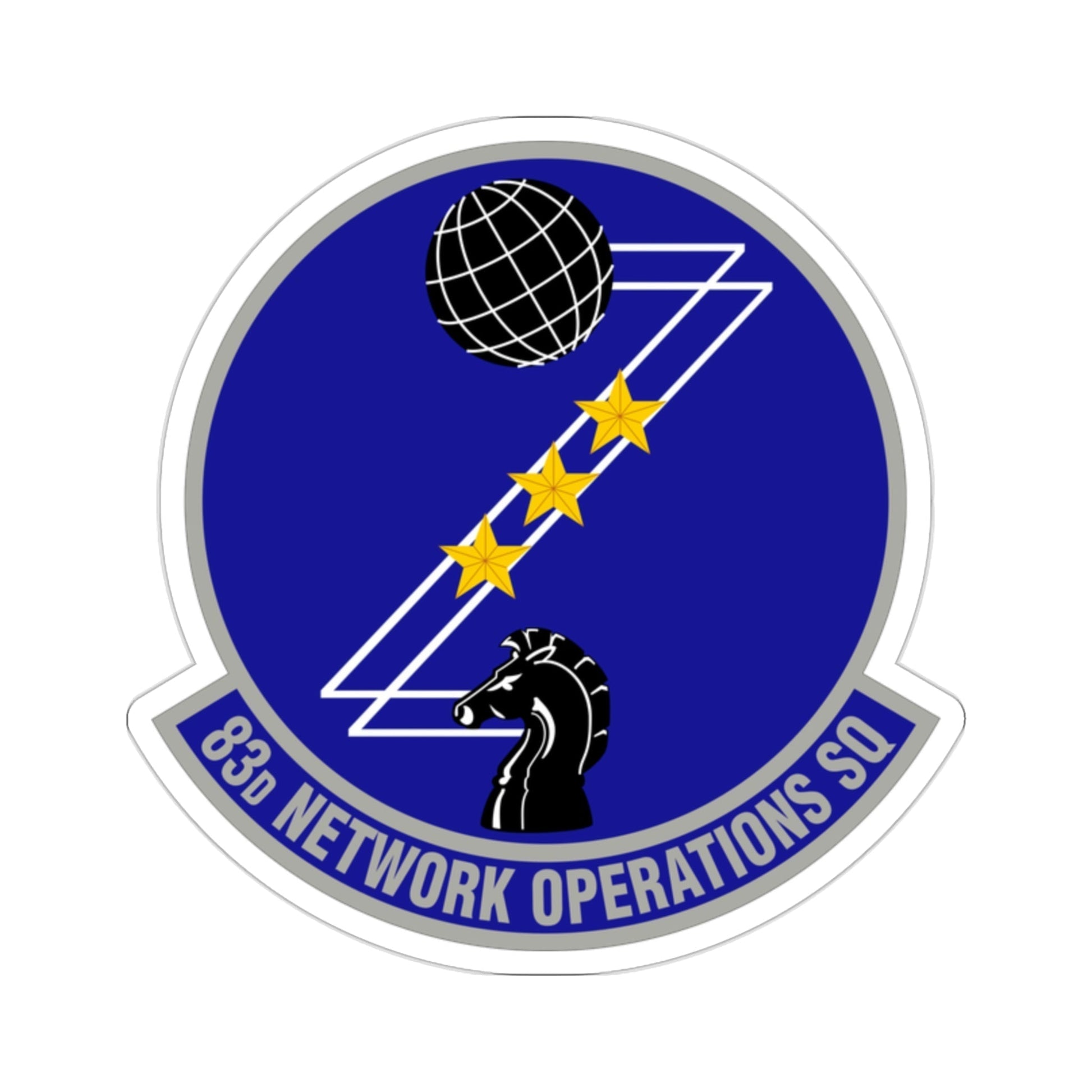 83 Network Operations Squadron ACC (U.S. Air Force) STICKER Vinyl Die-Cut Decal-2 Inch-The Sticker Space