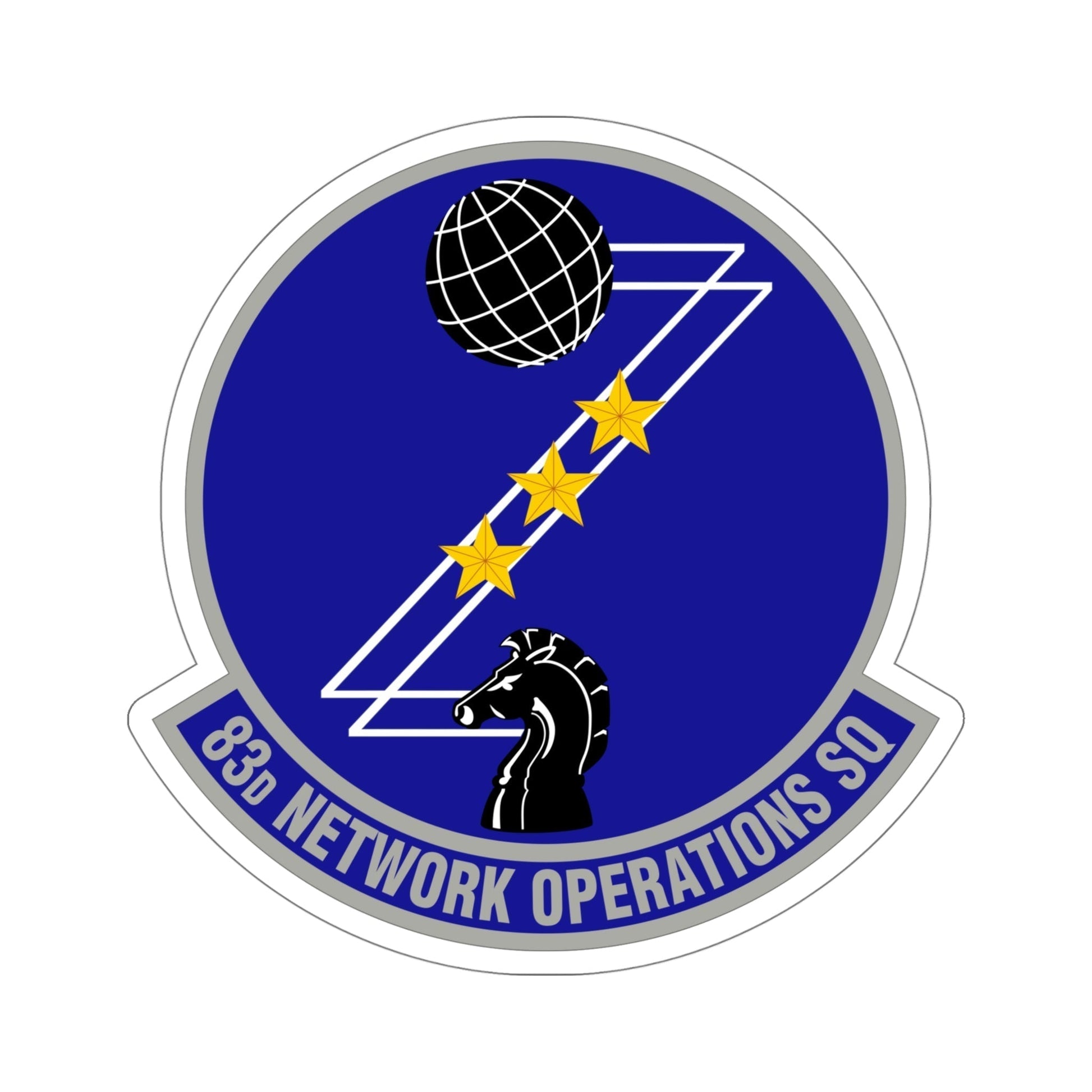 83 Network Operations Squadron ACC (U.S. Air Force) STICKER Vinyl Die-Cut Decal-5 Inch-The Sticker Space