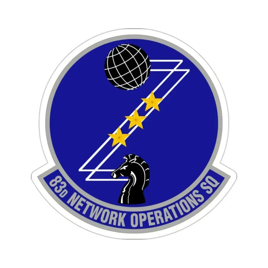 83 Network Operations Squadron ACC (U.S. Air Force) STICKER Vinyl Die-Cut Decal 2 Inch - The Sticker Space