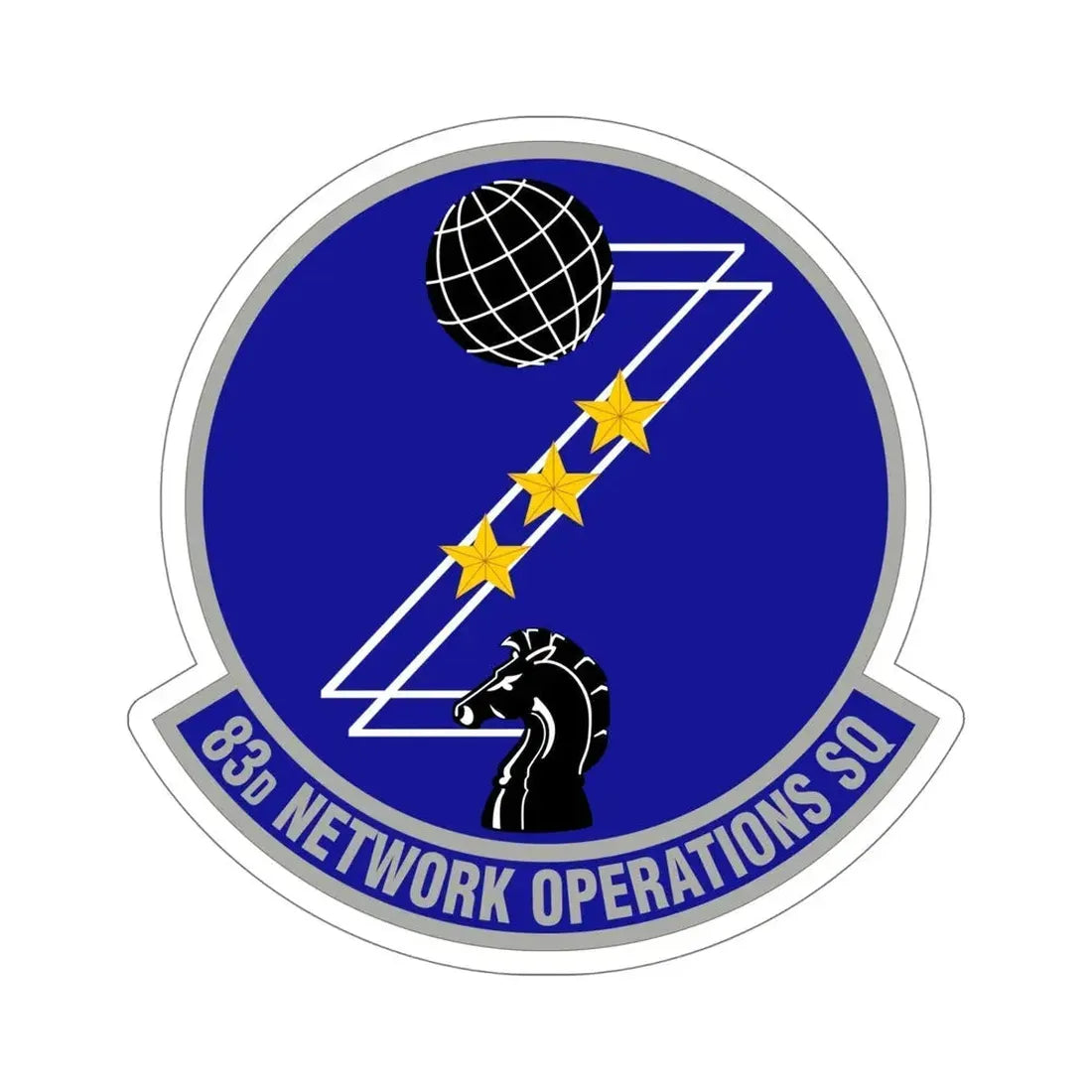 83 Network Operations Squadron ACC (U.S. Air Force) STICKER Vinyl Die-Cut Decal - The Sticker Space