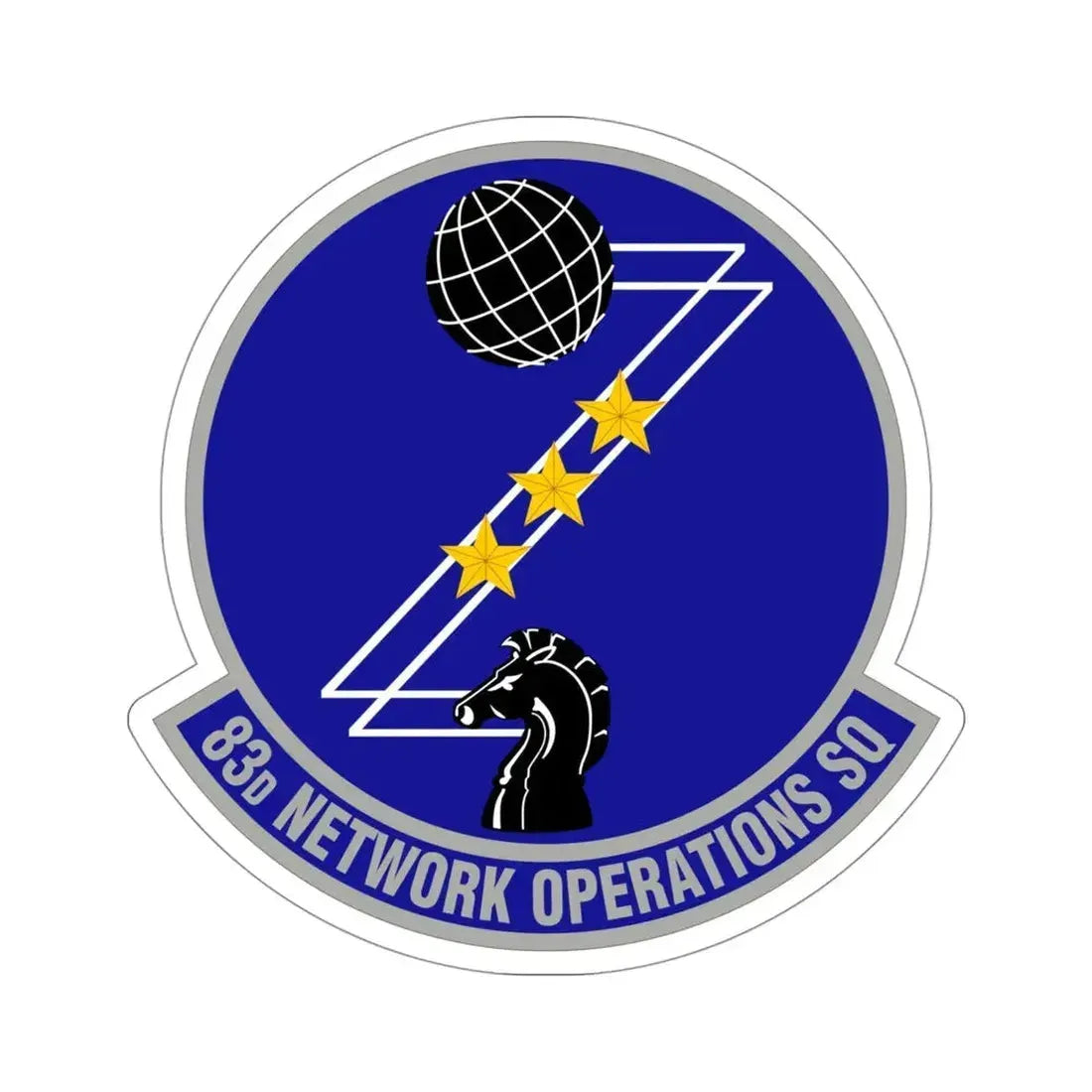 83 Network Operations Squadron ACC (U.S. Air Force) STICKER Vinyl Die-Cut Decal - The Sticker Space