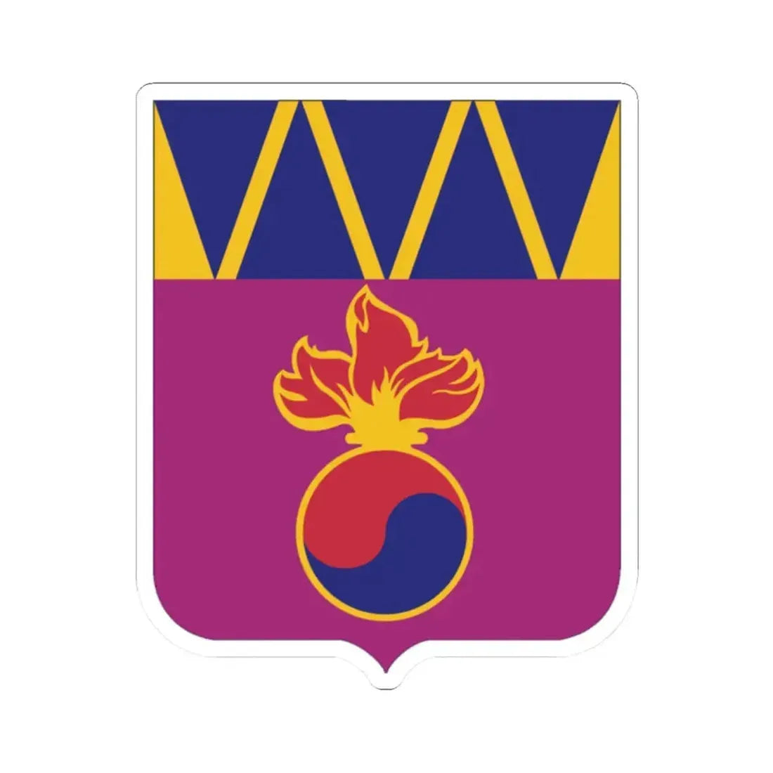 83 Ordnance Battalion 2 (U.S. Army) STICKER Vinyl Kiss-Cut Decal 2 Inch White - The Sticker Space