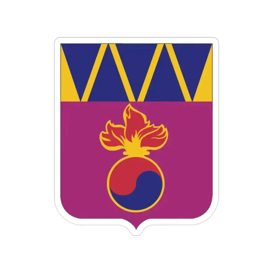 83 Ordnance Battalion 2 (U.S. Army) Transparent STICKER Die-Cut Vinyl Decal 2 Inch - The Sticker Space