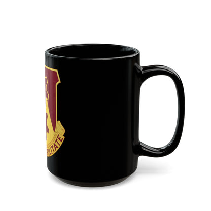 83 Transportation Battalion (U.S. Army) Black Coffee Mug-The Sticker Space