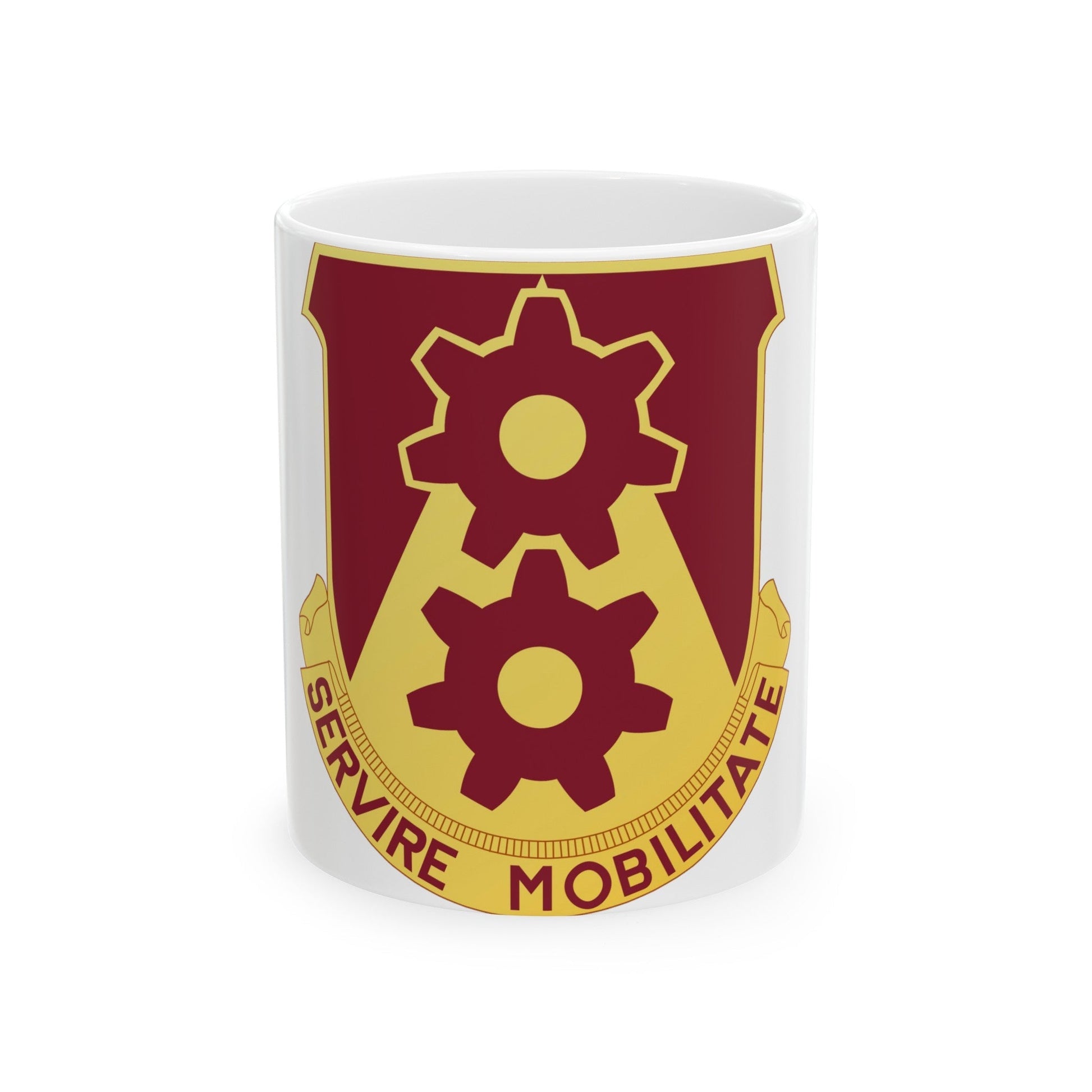 83 Transportation Battalion (U.S. Army) White Coffee Mug-11oz-The Sticker Space