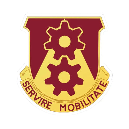 83 Transportation Battalion (U.S. Army) STICKER Vinyl Kiss-Cut Decal 2 Inch White - The Sticker Space