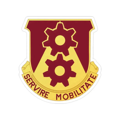 83 Transportation Battalion (U.S. Army) Transparent STICKER Die-Cut Vinyl Decal 2 Inch - The Sticker Space