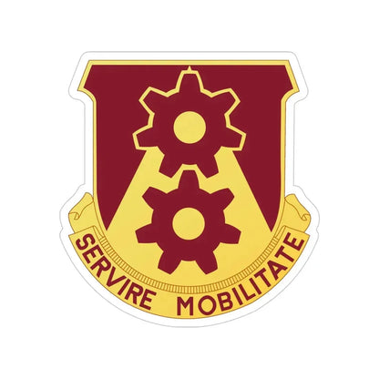 83 Transportation Battalion (U.S. Army) Transparent STICKER Die-Cut Vinyl Decal - The Sticker Space