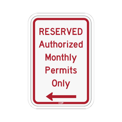 PBOT Road sign P4458L (Oregon) (Road Sign) STICKER Vinyl Kiss-Cut Decal