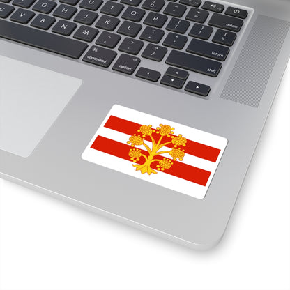 Flag of Westmorland (England) STICKER Vinyl Kiss-Cut Decal