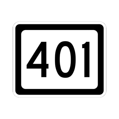 WV-401 (Virginia) (Road Sign) STICKER Vinyl Kiss-Cut Decal