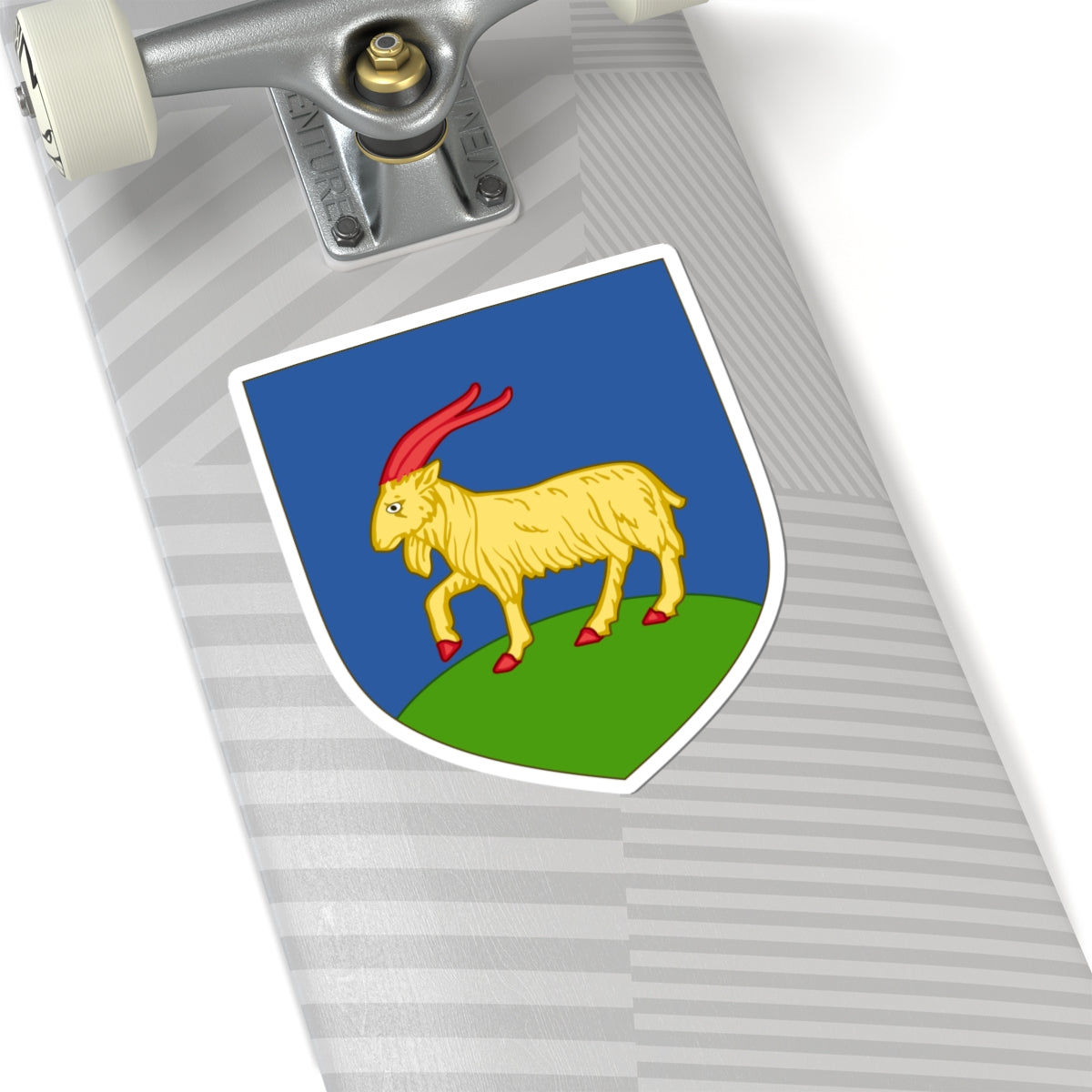 Arms of the Margraviate of Istria (Slovenia) (Coat of Arms) STICKER Vinyl Kiss-Cut Decal