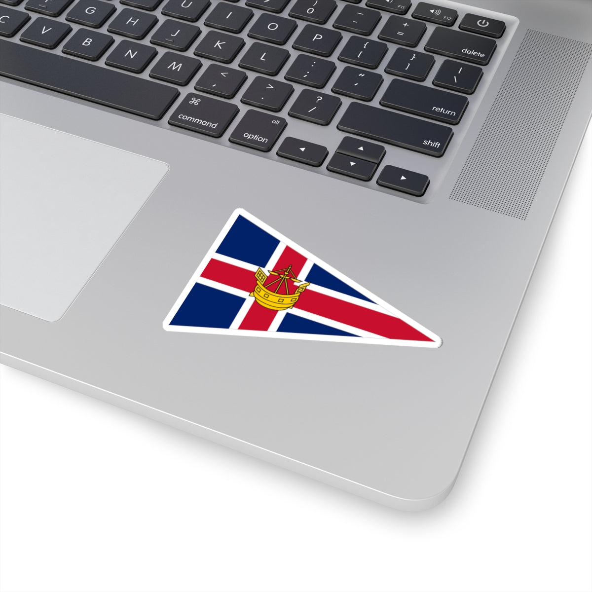 Burgee of Helford River Sailing Club (United Kingdom) STICKER Vinyl Kiss-Cut Decal