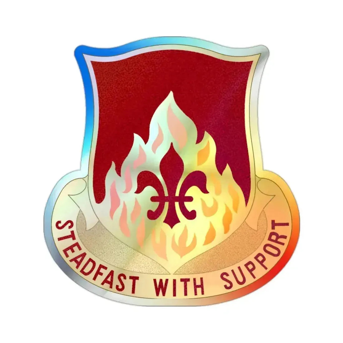 832 Ordnance Battalion (U.S. Army) Holographic STICKER Die-Cut Vinyl Decal 2 Inch Holographic - The Sticker Space