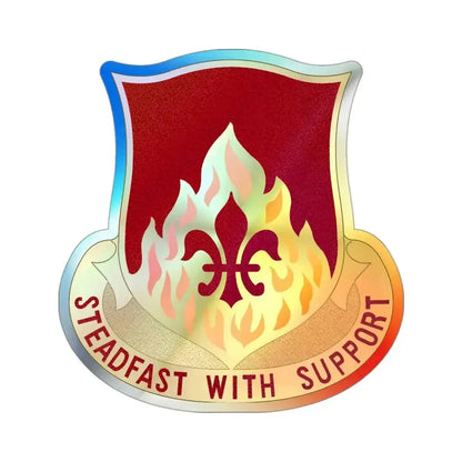 832 Ordnance Battalion (U.S. Army) Holographic STICKER Die-Cut Vinyl Decal 3 Inch Holographic - The Sticker Space