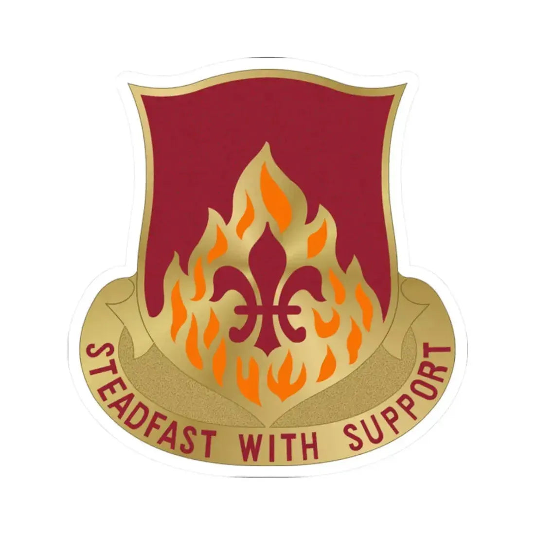 832 Ordnance Battalion (U.S. Army) STICKER Vinyl Kiss-Cut Decal 2 Inch White - The Sticker Space