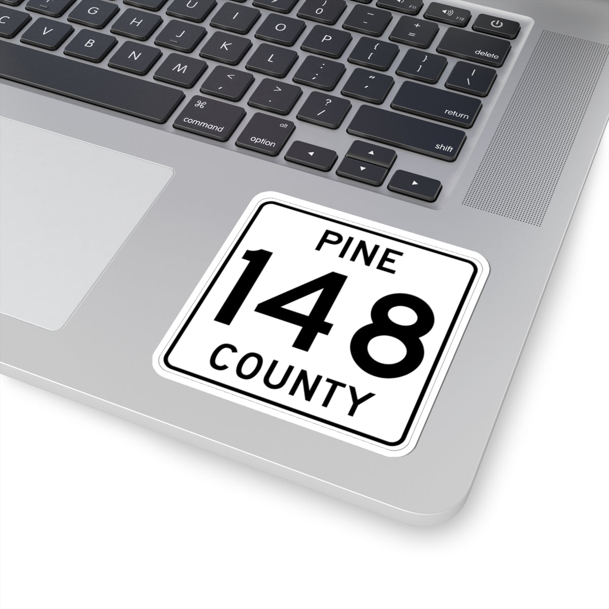Pine County Route 148 MN (Minnesota) (Road Sign) STICKER Vinyl Kiss-Cut Decal