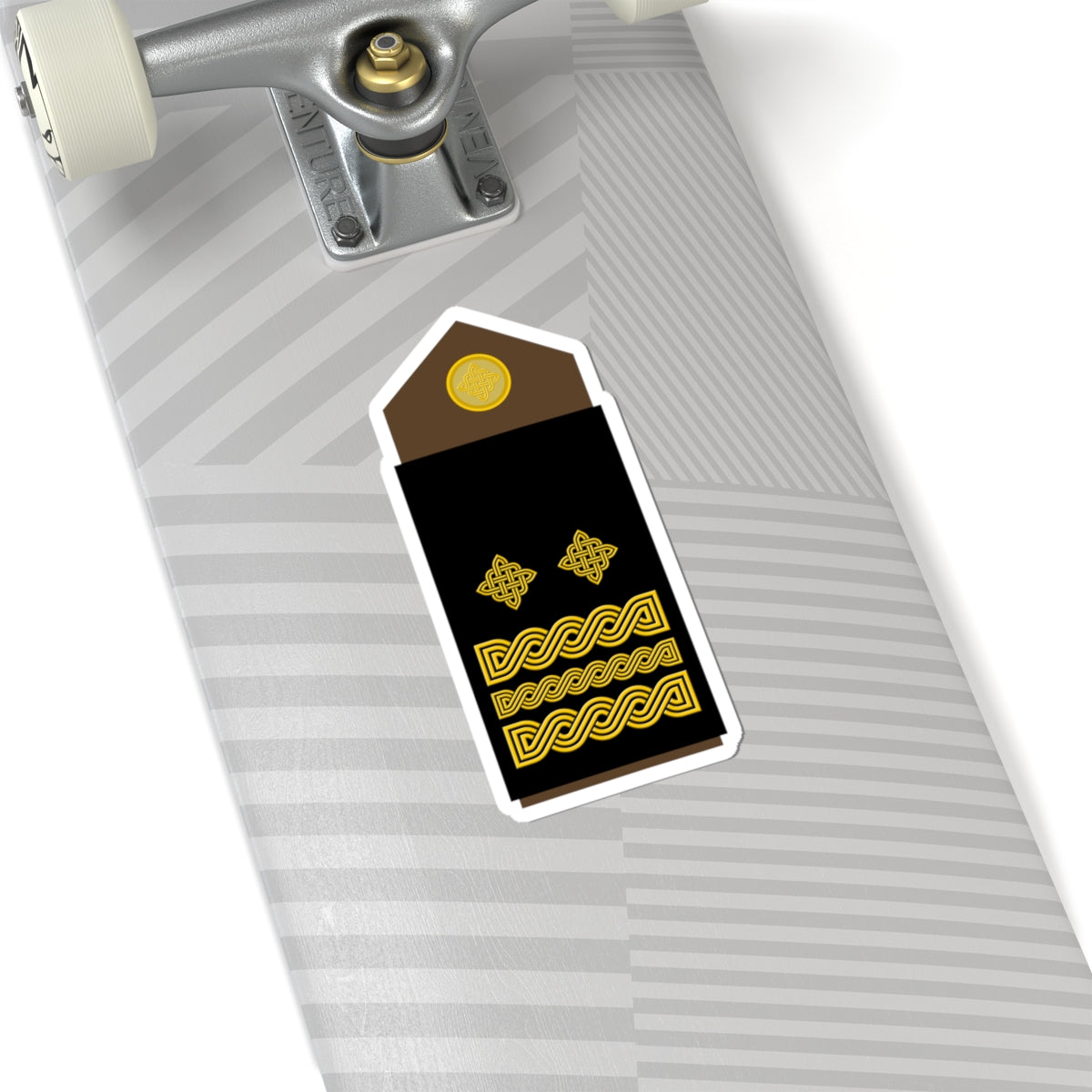 Army HRV OF 07 (Croatia) (Military Rank) STICKER Vinyl Kiss-Cut Decal