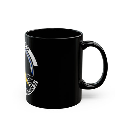 833 Cyberspace Operations Squadron ACC (U.S. Air Force) Black Coffee Mug-The Sticker Space