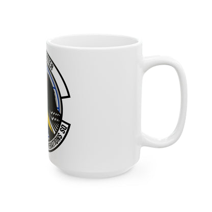 833 Cyberspace Operations Squadron ACC (U.S. Air Force) White Coffee Mug-The Sticker Space