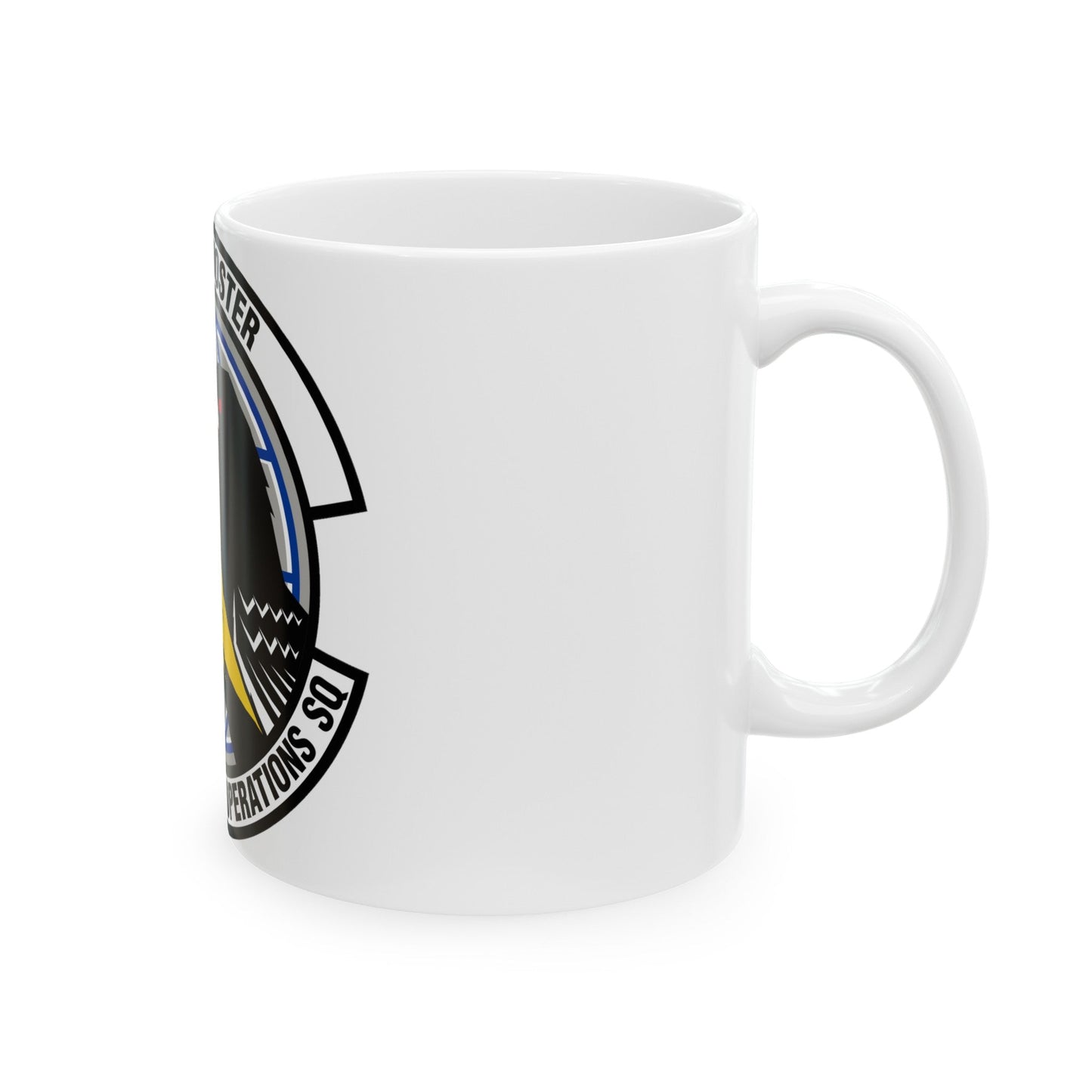 833 Cyberspace Operations Squadron ACC (U.S. Air Force) White Coffee Mug-The Sticker Space