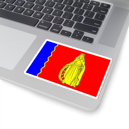 Flag Murino Leningrad oblast (Russia) STICKER Vinyl Kiss-Cut Decal