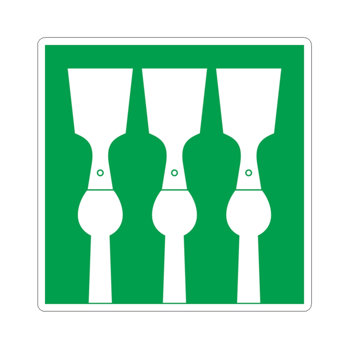 Flag of Hedmark (Norway) STICKER Vinyl Kiss-Cut Decal