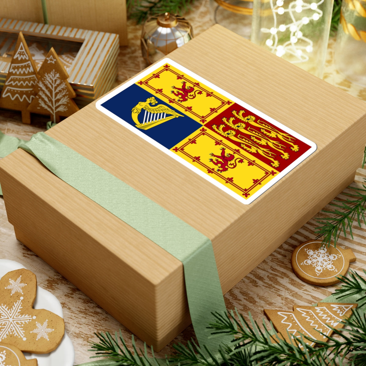 Royal Standard of the United Kingdom in Scotland (Scotland) STICKER Vinyl Kiss-Cut Decal