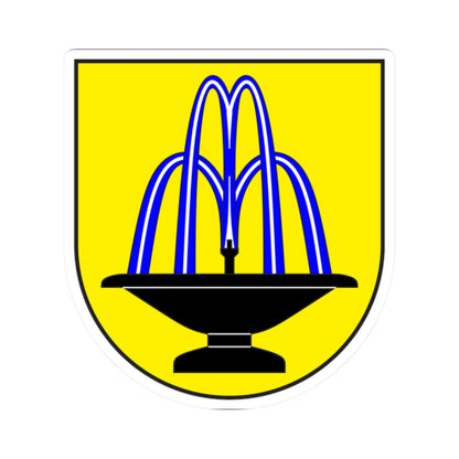 Scuol wappen (Switzerland) (Coat of Arms) STICKER Vinyl Kiss-Cut Decal