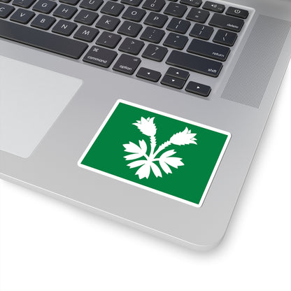 Flag of Oppland (Norway) STICKER Vinyl Kiss-Cut Decal