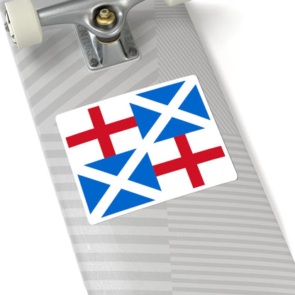 Flag of The Commonwealth (England) STICKER Vinyl Kiss-Cut Decal