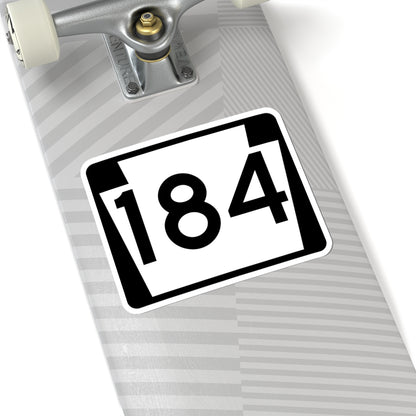 PA-184 (Pennsylvania) (Road Sign) STICKER Vinyl Kiss-Cut Decal