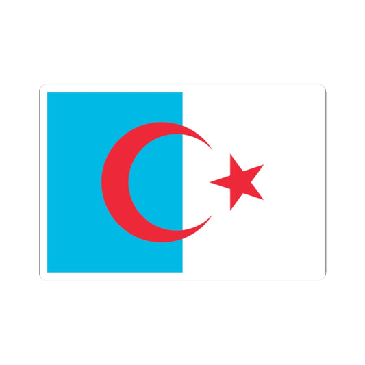 Flag of Syrian Turkomans (Syria) STICKER Vinyl Kiss-Cut Decal