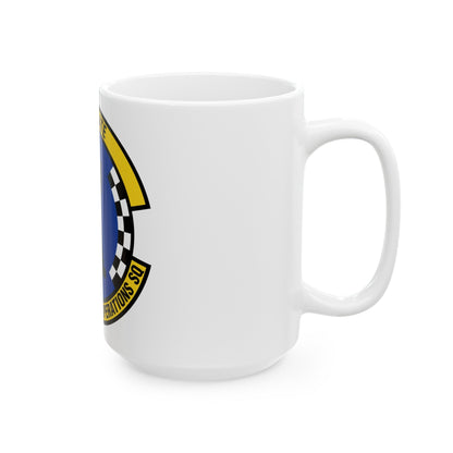 837 Cyberspace Operations Squadron ACC (U.S. Air Force) White Coffee Mug-The Sticker Space