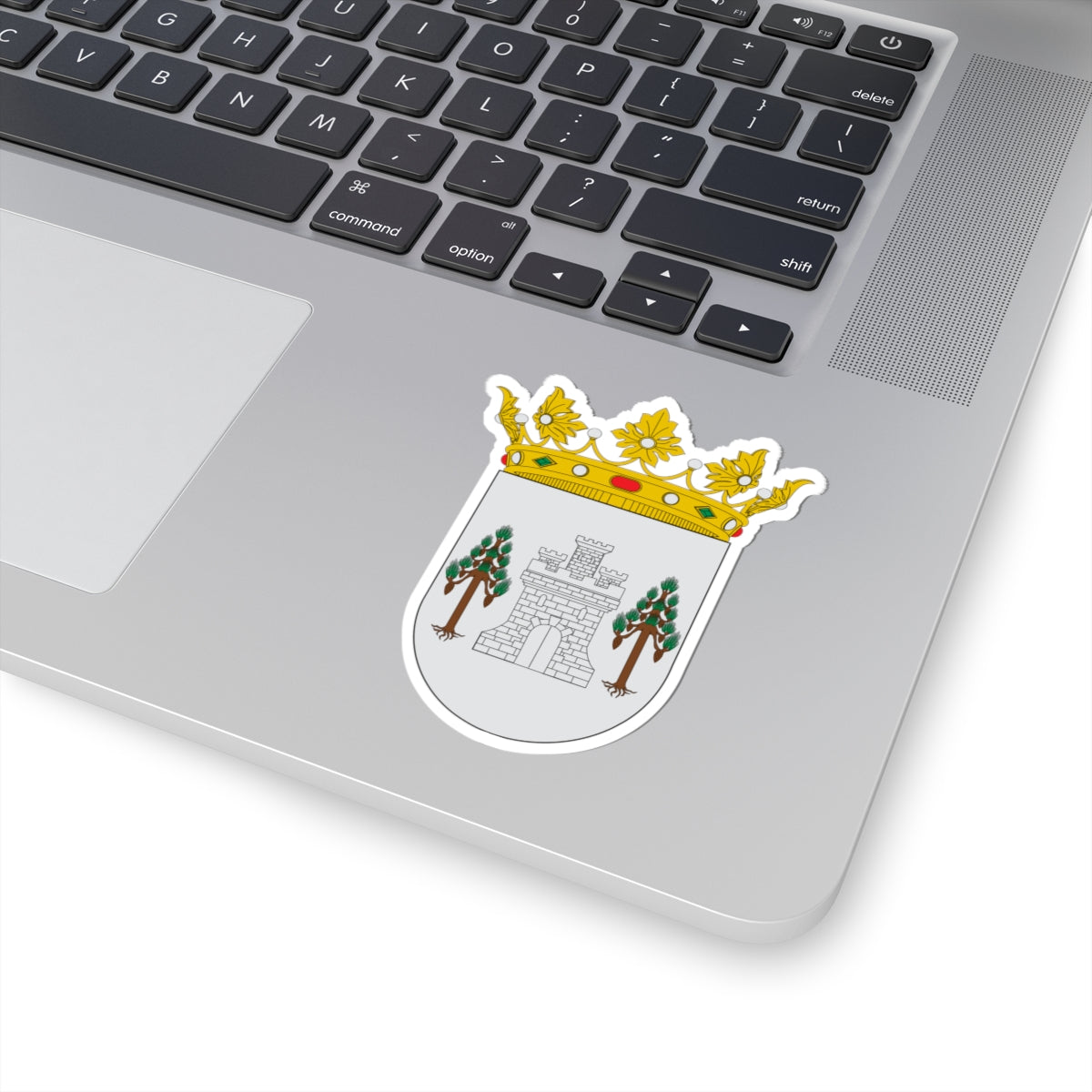 Escudo de Arguedas (Spain) (Coat of Arms) STICKER Vinyl Kiss-Cut Decal