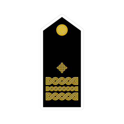 Naramenica svečane odore brigadnog generala HKoV (Croatia) (Military Rank) STICKER Vinyl Kiss-Cut Decal